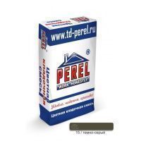 Цветная кладочная смесь Perel SL темно-серая 25 кг Зима