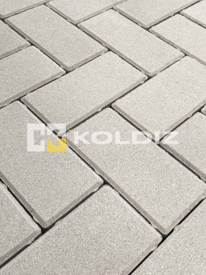 Брусчатка Колдиз Прямоугольник 200х100х60 Белая