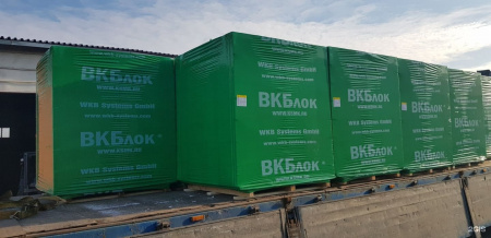 Газосиликатные блоки ВКБлок D500 625x400x250 стеновые