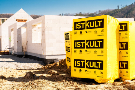 Газосиликатные блоки Istkult Егорьевск D500 600х100х250 перегородочные