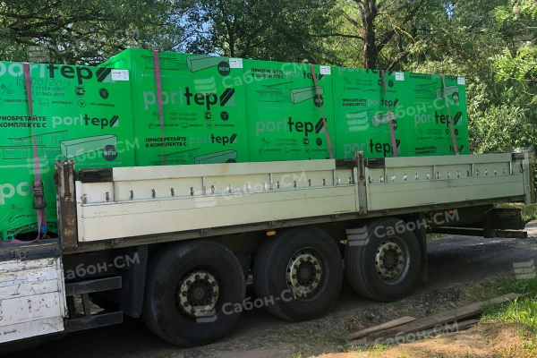 Газосиликатные стеновые блоки Poritep 625х250х400, D600