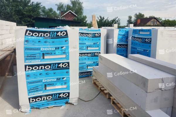 Газосиликатные П-образные блоки Bonolit Малоярославец 500х250х250, D500