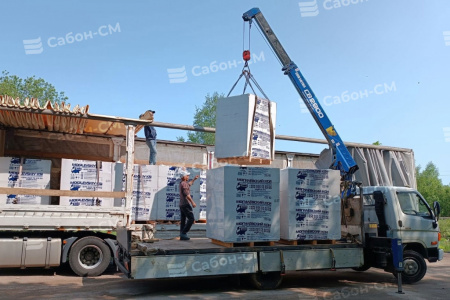 Газобетонные блоки Могилевский КСИ D400 600х100х200 перегородочные